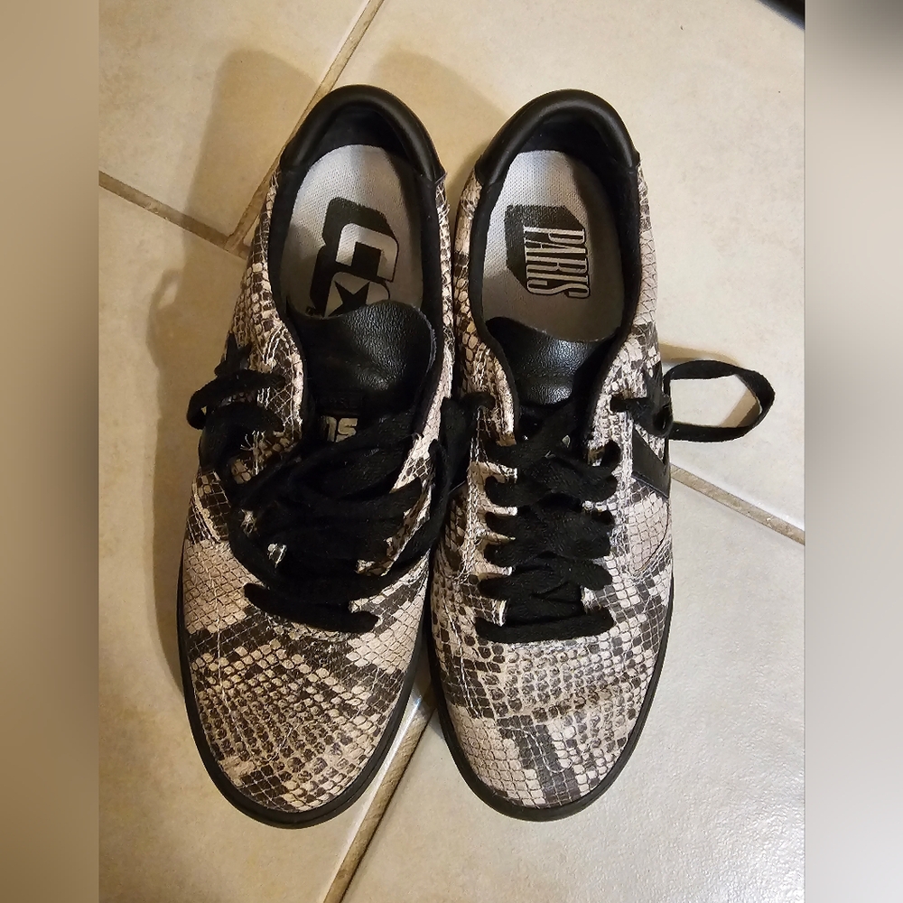 Converse Checkpoint Pro Sneaker Women's 8.5 Gravel Black Running Shoes 170431C